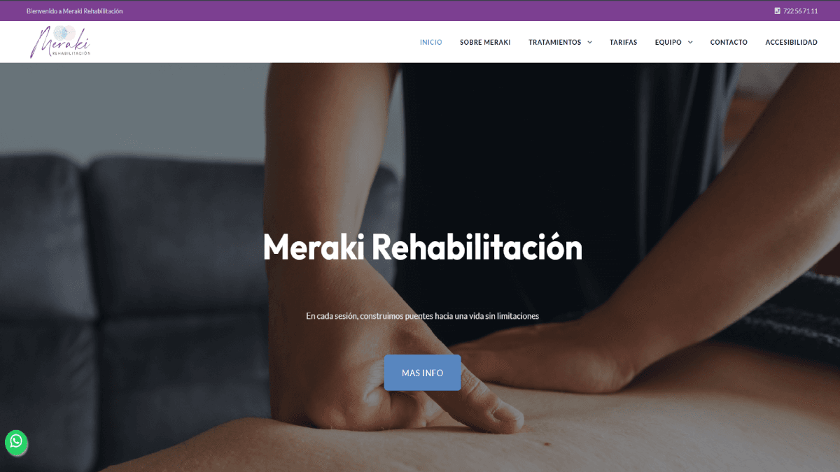 Development of Meraki Rehabilitation's Digital Identity